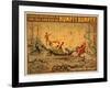 The fall and rise of Humpty Dumpty Theatre Poster-Lantern Press-Framed Art Print