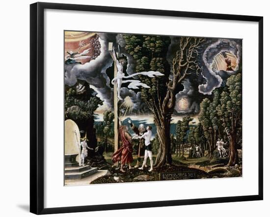 The Fall into Sin and the Redemption of Mankind-Georg Lemberger-Framed Giclee Print