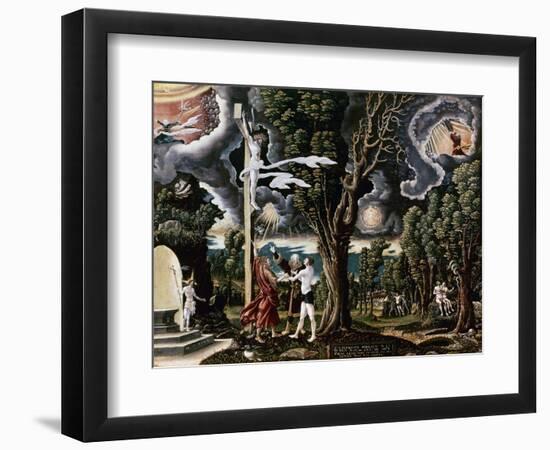 The Fall into Sin and the Redemption of Mankind-Georg Lemberger-Framed Giclee Print