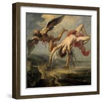 The Fall of Icarus, 1636-1637-Jacob Peter Gowy-Framed Giclee Print