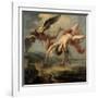 The Fall of Icarus, 1636-1637-Jacob Peter Gowy-Framed Giclee Print