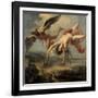 The Fall of Icarus, 1636-1637-Jacob Peter Gowy-Framed Giclee Print