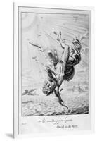 The Fall of Icarus, 1655-Michel de Marolles-Framed Giclee Print