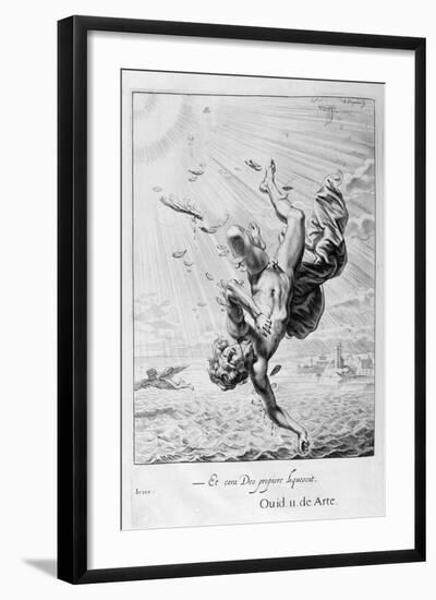 The Fall of Icarus, 1655-Michel de Marolles-Framed Giclee Print