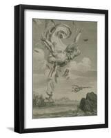 The Fall of Icarus, 1731-Bernard Picart-Framed Giclee Print