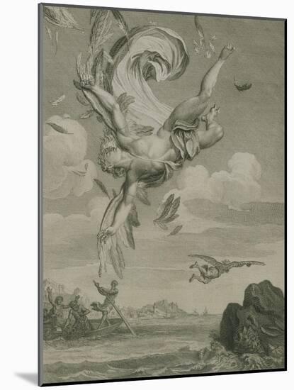 The Fall of Icarus, 1731-Bernard Picart-Mounted Giclee Print