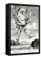 The Fall of Icarus, 1731-Bernard Picart-Framed Stretched Canvas