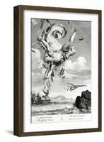 The Fall of Icarus, 1731-Bernard Picart-Framed Giclee Print