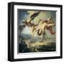 The Fall of Icarus-Jacob Peter Gowi-Framed Art Print