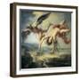 The Fall of Icarus-Jacob Peter Gowi-Framed Art Print