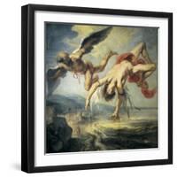 The Fall of Icarus-Jacob Peter Gowi-Framed Art Print