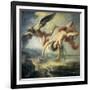 The Fall of Icarus-Jacob Peter Gowi-Framed Art Print