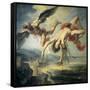 The Fall of Icarus-Jacob Peter Gowi-Framed Stretched Canvas