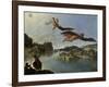 The Fall of Icarus-Carlo Saraceni-Framed Giclee Print