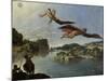 The Fall of Icarus-Carlo Saraceni-Mounted Giclee Print