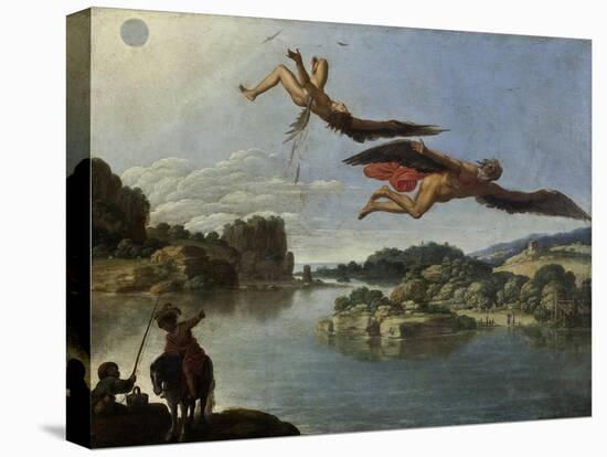 The Fall of Icarus-Carlo Saraceni-Stretched Canvas