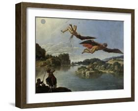 The Fall of Icarus-Carlo Saraceni-Framed Giclee Print