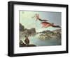 The Fall of Icarus-Carlo Saraceni-Framed Giclee Print