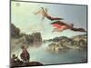The Fall of Icarus-Carlo Saraceni-Mounted Giclee Print