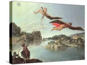 The Fall of Icarus-Carlo Saraceni-Stretched Canvas