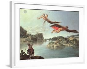 The Fall of Icarus-Carlo Saraceni-Framed Giclee Print