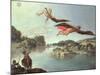 The Fall of Icarus-Carlo Saraceni-Mounted Giclee Print