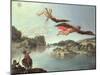 The Fall of Icarus-Carlo Saraceni-Mounted Giclee Print