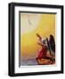 The Fall of Icarus-Honore Daumier-Framed Giclee Print