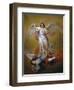 The Fall of Lucifer, 1840-Antonio Maria Esquivel-Framed Giclee Print