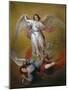 The Fall of Lucifer, 1840-Antonio Maria Esquivel-Mounted Giclee Print