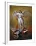 The Fall of Lucifer, 1840-Antonio Maria Esquivel-Framed Giclee Print