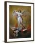 The Fall of Lucifer, 1840-Antonio Maria Esquivel-Framed Giclee Print