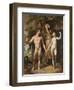 The Fall of Man, 1592-Cornelis Cornelisz van Haarlem-Framed Giclee Print