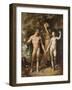 The Fall of Man, 1592-Cornelis Cornelisz van Haarlem-Framed Giclee Print