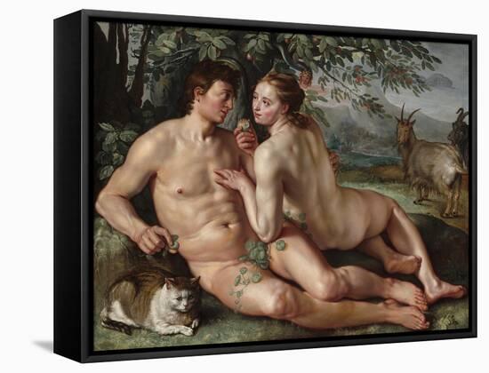 The Fall of Man, 1616-Hendrik Goltzius-Framed Stretched Canvas