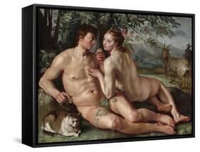 The Fall of Man, 1616-Hendrik Goltzius-Framed Stretched Canvas