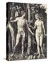 The Fall of Man (Adam and Eve)-Albrecht Dürer-Stretched Canvas