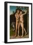 The Fall of Man, after 1537-Lucas Cranach the Elder-Framed Giclee Print