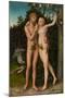 The Fall of Man, after 1537-Lucas Cranach the Elder-Mounted Giclee Print