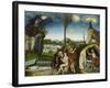 The Fall of Man and Redemption, about 1529-Lucas Cranach the Elder-Framed Giclee Print