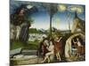 The Fall of Man and Redemption, about 1529-Lucas Cranach the Elder-Mounted Giclee Print