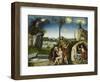 The Fall of Man and Redemption, about 1529-Lucas Cranach the Elder-Framed Giclee Print