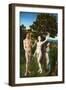 The Fall of Man and the Lamentation-Hugo Van Der Goes-Framed Giclee Print