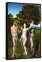 The Fall of Man and the Lamentation-Hugo Van Der Goes-Framed Stretched Canvas