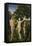 The Fall of Man, (Left Panel of a Diptych)-Hugo van der Goes-Framed Stretched Canvas