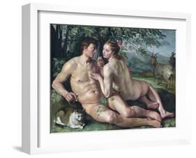 The Fall of Man-Hendrik Goltzius-Framed Giclee Print