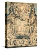 The Fall of Man-William Blake-Stretched Canvas