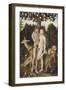 The Fall of Man-Lucas Cranach the Elder-Framed Premium Giclee Print