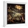 The Fall of Manna-Jacopo Robusti Tintoretto-Framed Premium Giclee Print