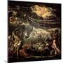 The Fall of Manna-Jacopo Robusti Tintoretto-Mounted Premium Giclee Print